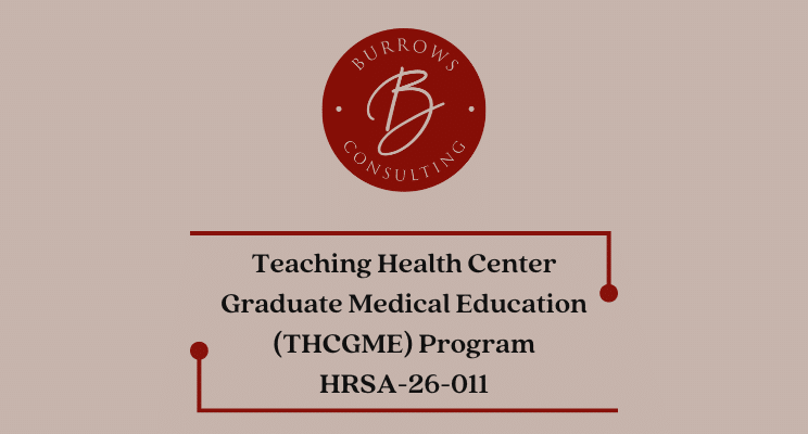 Teaching Health Center Graduate Medical Education (THCGME) Program HRSA-26-011
