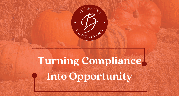 Turning Compliance Into Opportunity